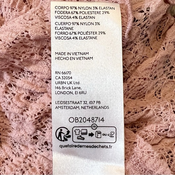 Kimchi Blue Rossie Lace Babydoll Tank Top NWT Size medium - Picture 8 of 16